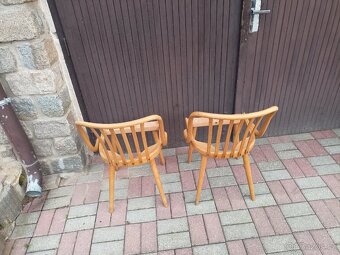 2 Židle Antonín Šuman bez sedáku - 5