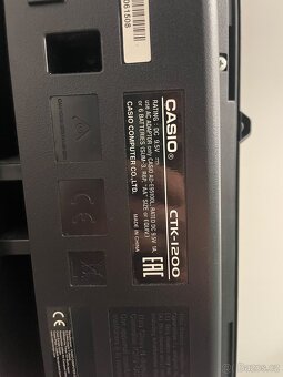 Klávesy Casio CTK-1200 - 5