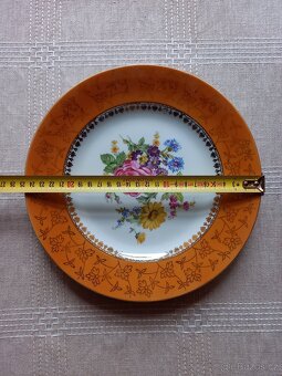 Porcelánový zdobený talíř zn. Pirkenhammer - 5