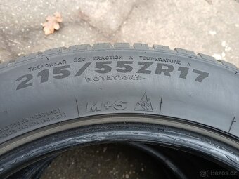 2ks zimní pneu 215/55/17 - 5