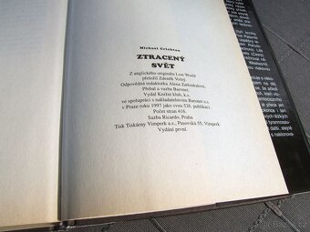 2x kniha Michael Crichton - Ztracený svět, Congo - 5