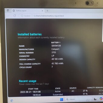 Lenovo Thinkpad X13 /AMD Ryzen- 6jádro/16GB-DDR4/ - 5