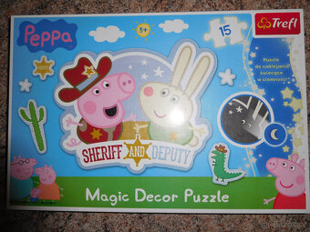 Puzzle Locika 24, Dumbo 2x20, Pepa 15, Globus 180 - 5