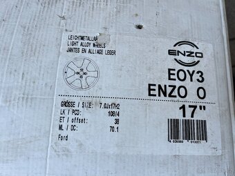 4x litá kola ENZO 4x108 R17 - NOVÉ - 5