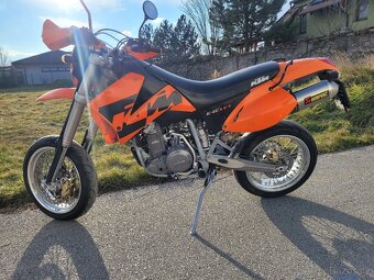 KTM 640 LC4 Supermoto, el. štartér 2004, akrapovič - 5