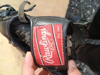 Basebalová retro rukavice Rawlings - 5