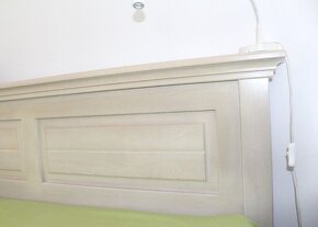 Dubová postel masiv 160 x 220 cm - 5