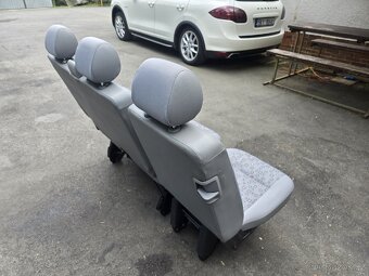 VW T5 T6 Sedačky do vozů Pasy Drzaky podlahy - 5