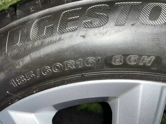 Alu 5x100 VW Polo zimní 185/60 R16 - 5