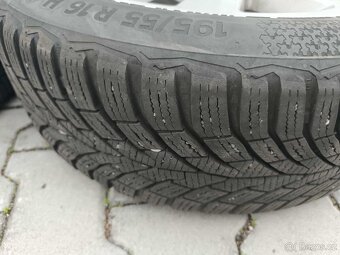 Al 16" kola Renault + zimní pneu 195/55 R16 - 5