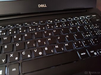 Kovový podsvícený Dell,i7-8gen,Nvidia,13", SSD. - 5