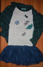Desigual krásné nevšední šaty vel: 158/164 - 5
