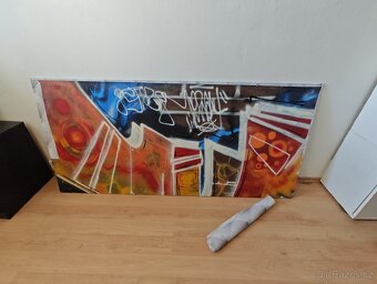 Dřevěná postel 190x160cm , 22.5cm výška - 5