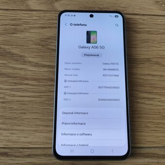 SAMSUNG Galaxy A56 5G- 8+256GB/ 50Mpx/ black -Záruka- - 5