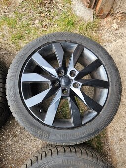 Alu Škoda Crystal 6x17 ET 48 5x112 Octavia III 205/50/17 85% - 5