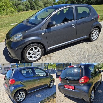 PĚKNÁ , BENZINOVÁ TOYOTA  AYGO  COOL 5DV. ALU ,KLIMATIZACE - 5