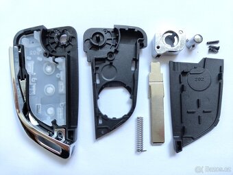 Klíč Škoda Volkswagen Seat. Stačí přendat elektroniku dálko - 5