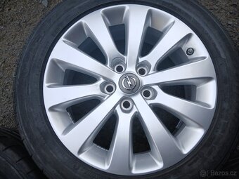 Sada Orig ALU kol Opel 225/50R17 letní - 5