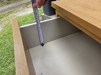 Komoda IKEA Malm, dub, 3 zásuvky - 5