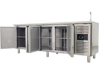 Chladicí stůl s dřezem 2230 × 700 × 860 mm - 5