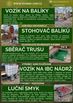 Luční smyk za čtyřkolku nebo auto - 5