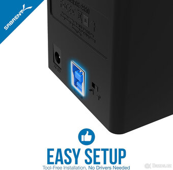 Sabrent DS-2SSD - zařízení na klonování SSD disků - 5