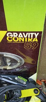 snowboard gravity, cca 157 cm, vázání gravity - 5