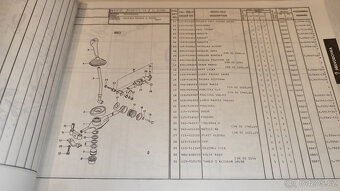 Škoda FAVORIT 115 135 136 -- seznam náhradních dílů - 5