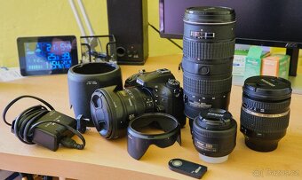 Nikon D71000 + objektivy - 5