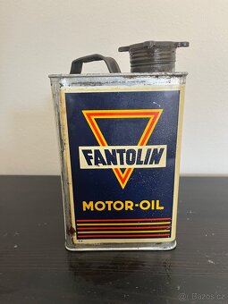 Plechovka od oleje Fantolin - 5