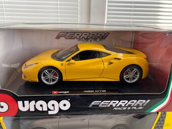 Modely 1:24 Bburago Rastar Ferrari, Range Rover maserati - 5