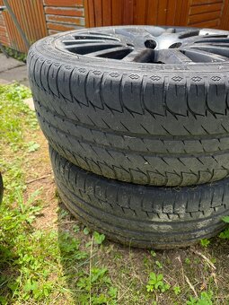 Sada Alu kol R17 - dvě obuté / dvě disk - 5