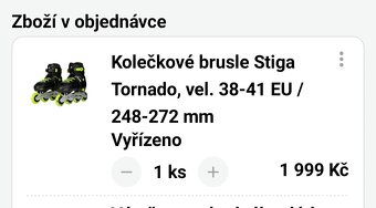 Kolečkové brusle Tornádo vel. 38-41 rostoucí - 5