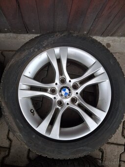 BMW kola 5x120 R16 + zimní pneu - 5