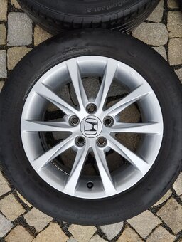 ALU 5x114,3 r16x6,5 ET 45, 205/55/16 Continental - 5