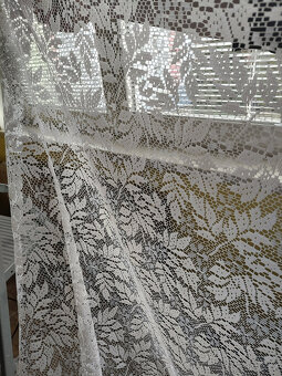 Záclona cca 3 x 3,4 metru - 5