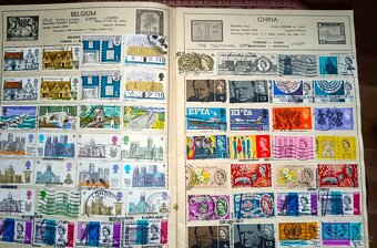 Album-známky-Anglie-královna. - 5