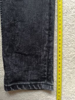 Černé slim džíny Fsbn vel. ca 158 - 5
