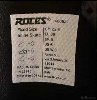 Dětské nastavitelné brusle ROCES - 5