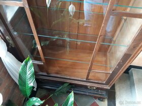 Starožitná skříň - vitrína - skříňka - skleník - 5