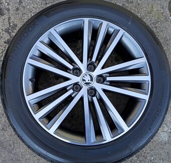 Alu kola originál Škoda Kodiaq 5x112 R19 Sirius - 5