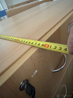 Dřevěná uzamykatelná kartotéka - 5