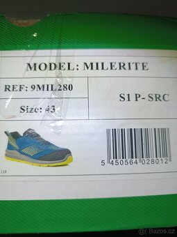 NOVÁ pracovní obuv COVERGUARD MILERITE S1P vel. 43 - 5