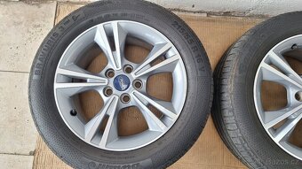 Alu kola Ford 16" 5x108 letní pneu 215/55 R16 3+-5mm Focus - 5