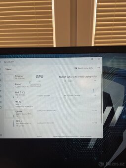 Herní Notebook HP- Ryzen 7 -8845HS-W-RTX-4060-8GB-32 RAM- 1T - 5