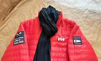 HELLY HANSEN PÁNSKÁ BUNDA WORLD OF SAILING JACKET ALERT RED - 5