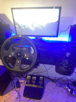 Prodám Logitech G920 s pedály + řadicí páka - 5