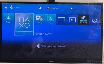 PlayStation 4 Slim 500 GB + 2 ovladače + hry - výborný stav - 5