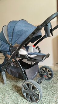 Kočárek NOORDI Fjordi  2v1 Blue Jeans - 5