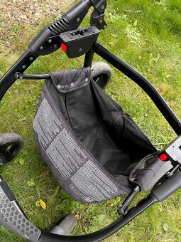 Kočárek Kunert Rotax, rok 2022, kombinovaný, černý/tyrkys - 5